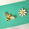 Bee & Daisy Stud Earrings