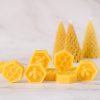 Handmade-Natural-Local-Beeswax-Block-Bright-Yellow-Fresh-Honeycomb-Bee-Hexagon-Hex-1 Premium Beeswax Blocks (Yellow or Cream)