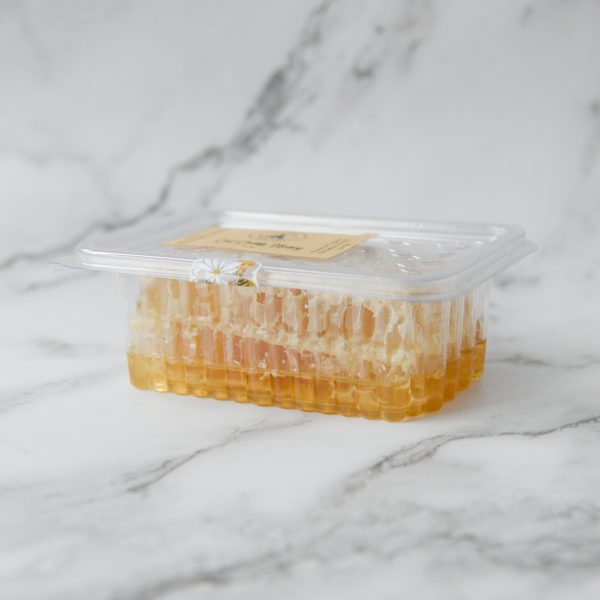 Pure-Raw-Natural-Local-Honeycomb-Honey-227g-Box-2 Cut Honeycomb 227g Box